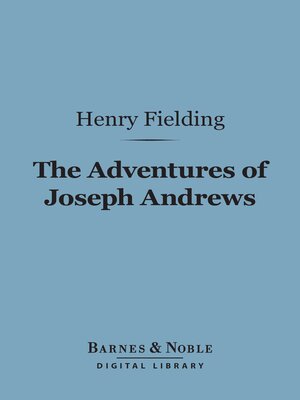 cover image of The Adventures of Joseph Andrews (Barnes & Noble Digital Library)